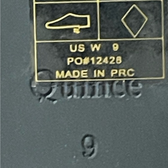 NEW QUINCE CHELSEA SUEDE PULL ON BOOTS WOMENS SIZE 9 BLACK 1.5 INCH HEEL - Picture 7 of 8